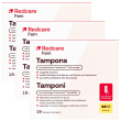 redcare tampons regular 3x18 pz tampone