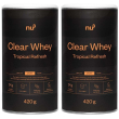 nu3 clear whey tropical refresh 2x420 g polvere