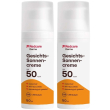 redcare derma crema solare viso spf 50 2x50 ml