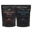 nu3 performance whey fragola + 2x1000 g polvere