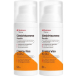 redcare derma crema viso sensitive 2x50 ml