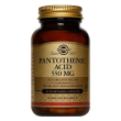 solgar acido pantotenico 550 mg 50 pc compresse