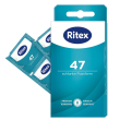 ritex *47* schlanke passform (vestibilità slim) 8 pz preservativi