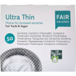 fair squared preservativi ultra thin - 50 pezzi