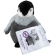 cuscino termico warmies minis baby penguin 1 pz riscaldante
