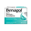 benagol - gusto mentolo eucalipto per il mal di gola confezione 24 pastiglie