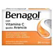 benagol vitamina c gusto arancia antisettico gola 24 pastiglie