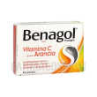benagol con vitamina c gusto arancia - antisettico del cavo orale 16 pastiglie