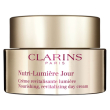 clarins nutri-lumiére creme jour - crema rivitalizzante, luminosità. tutti i tipi di pelle 50 ml