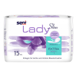 assorbente per incontinenza seni lady slim extra, 1 confezione = 15 pe