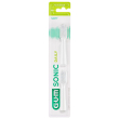 gum sonic daily spazzolino batteria refill white 2 pezzi pz spaz