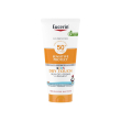 eucerin sensitive protect kids sun gel-creme lsf 50+ 200 ml crema