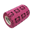 benda autoadesiva lisacare - gatto rosa 7,5 cm x 4,5 m 1 pz fasciatu