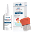 evolsin - shampoo pidocchi con pettine e lendini per adulti