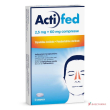 actifed*12cpr 2,5mg+60mg