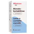 redcare lente a contatto mensile -1,25 diottrie 1 pz lenti