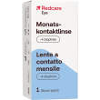 redcare lente a contatto mensile -4 diottrie 1 pz lenti