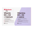 redcare vitamina d3, k2 e calcio 60 pz compresse