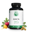green naturals® maca 2800 mg ad alta concentrazione 40:1 vegano 180 pz