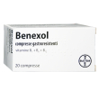 benexol per integrazione di vitamine b1, b6 e b12 20 compresse gastroresistenti benexol per integrazione di vitamine b1, b6 e b12 20 compresse gastroresistenti