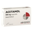 acetamol*10supp 500mg