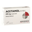 acetamol*bb 10supp 250mg