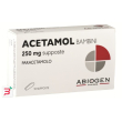 acetamol*bb 10supp 250mg