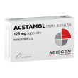 abiogen pharma - acetamol bambini 10 supposte 125mg, trattamento per febbre e dolore
