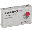 acetamol prima infanzia 125 mg supposte 10 pz supposte per bambini