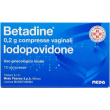 betadine, 10 compresse vaginali