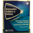 termadec febbre e dolore 10 compresse 500mg