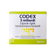 codex 5 miliardi capsule rigide saccharomyces boulardii, 12 capsule