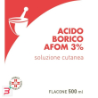 acido borico afom*3% 500ml