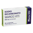 sodio bicarbonato*20cpr 500mg