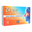 zirtec decongestionante antistaminico 5mg + 120mg naso chiuso e lacrimazione 6 compresse