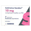cetirizina sandoz 10 mg - 7 compresse rivestite