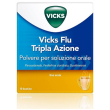 vicks - fluido vicks flu tripla azione confezione 10 bustine