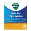 vicks flu tripla a polvere per soluzione orale 10 bustine