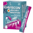 gaviscon bruciore e indigestione 500mg/213mg/325mg sospensione orale   24 bustine   aroma menta