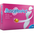 buscofenact ibuprofene per dolori forti da ciclo 20 capsule molli 400mg