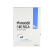 minoxidil biorga 5% soluzione cutanea perdita capelli 3 x 60 ml - varie