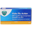 vicks flu action, 12 compresse raffreddore e influenza
