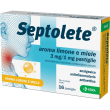 septolete 3 mg + 1 mg - 16 pastiglie per la gola aroma limone e miele