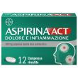 aspirina act 12 compresse per dolore e infiammazione