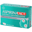 aspirina act dolore e infiammazione 12 compresse rivestite