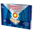 nuroflex cerotti 4pz cerotti antinfiammatori e antidolorifici contro mal di schiena, dolori muscolar
