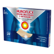 nuroflex cerotti 4pz cerotti antinfiammatori e antidolorifici contro mal di schiena, dolori muscolar