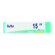 sulfur 15ch globuli monodose boiron