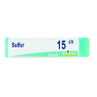 sulfur 15ch globuli monodose boiron 1g