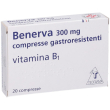 benerva 300 mg carenza della vitamina b1 20 compresse